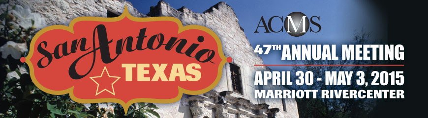 2015 Annual Meeting: San Antonio, TX